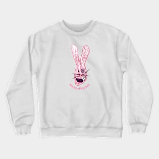 Bunny head Crewneck Sweatshirt